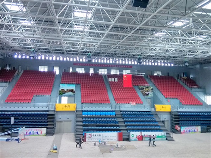 阜新電廠(chǎng)體育館網(wǎng)架...